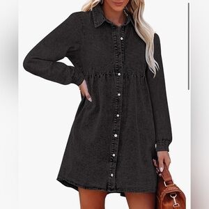 Black Jean Dress